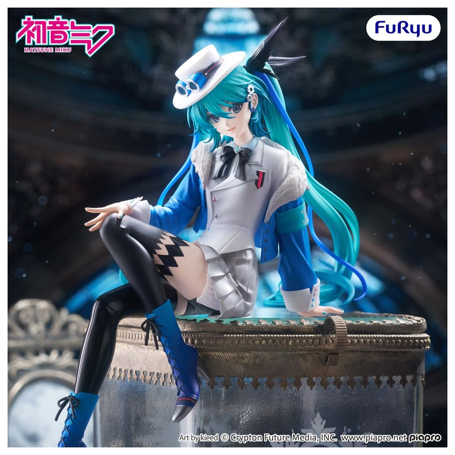 Hatsune Miku Noodle Stopper PVC Figúrka Miku with you 2025 Ver. 15 cm produktová fotografia