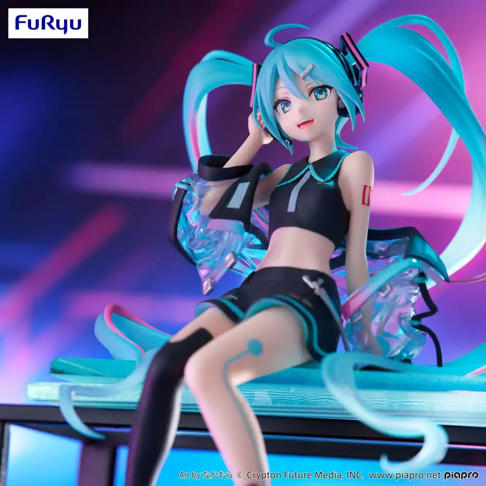 Hatsune Miku Noodle Stopper PVC Socha Neon Cyber 16 cm produktová fotografia