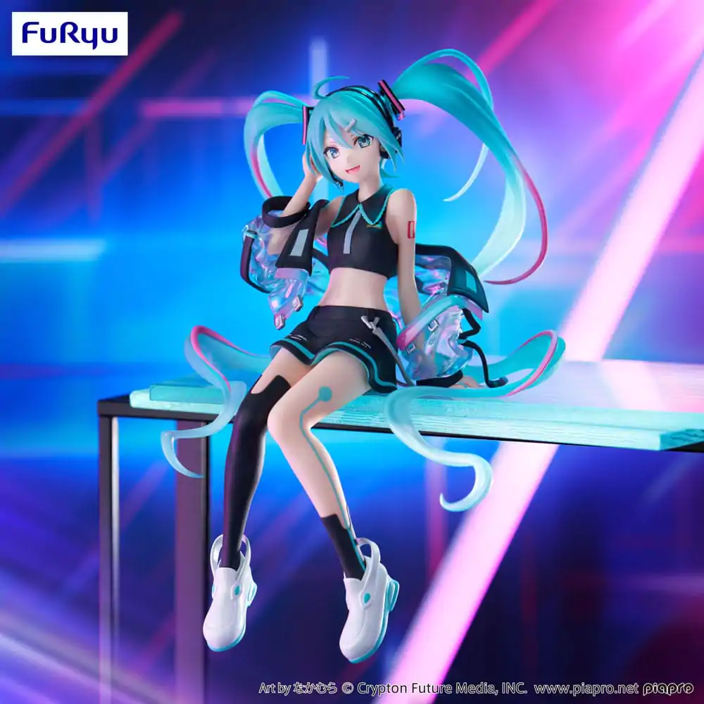 Hatsune Miku Noodle Stopper PVC Socha Neon Cyber 16 cm produktová fotografia