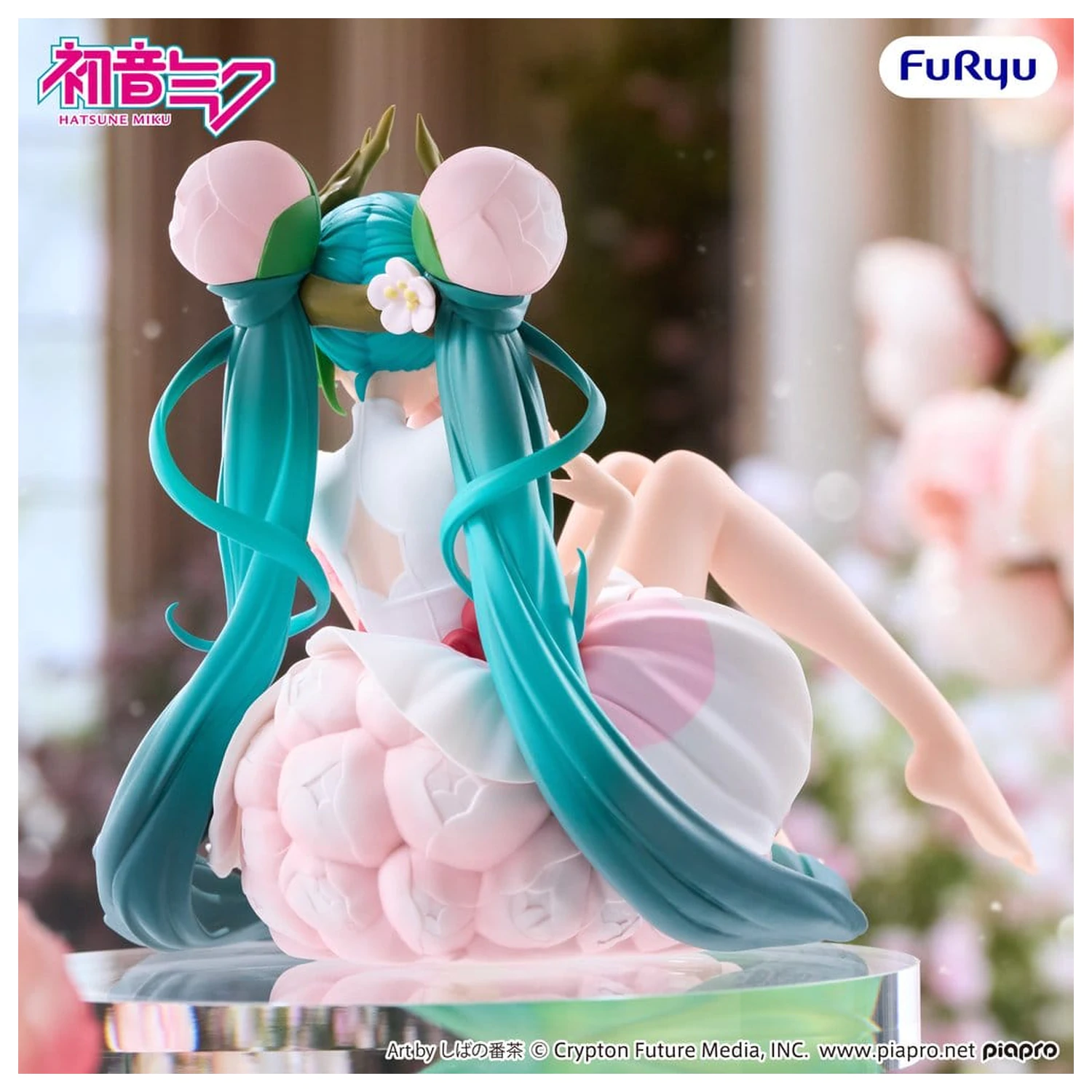 Hatsune Miku Noodle Stopper PVC Figúrka Flower Fairy White Plum Blossom 13 cm produktová fotografia