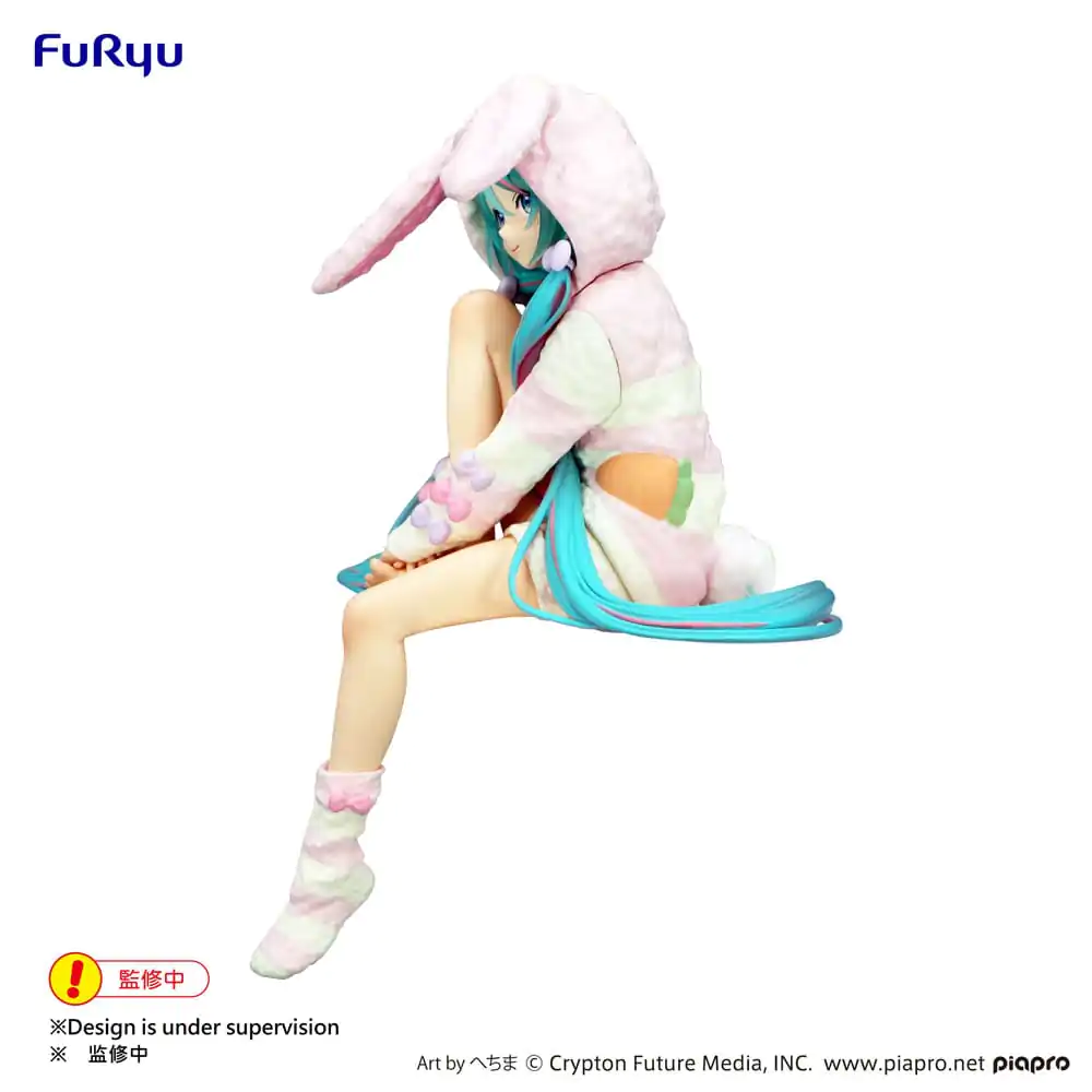 Hatsune Miku Noodle Stopper PVC Socha Králičie Ucho Kapucňa Pyžamo 14 cm produktová fotografia