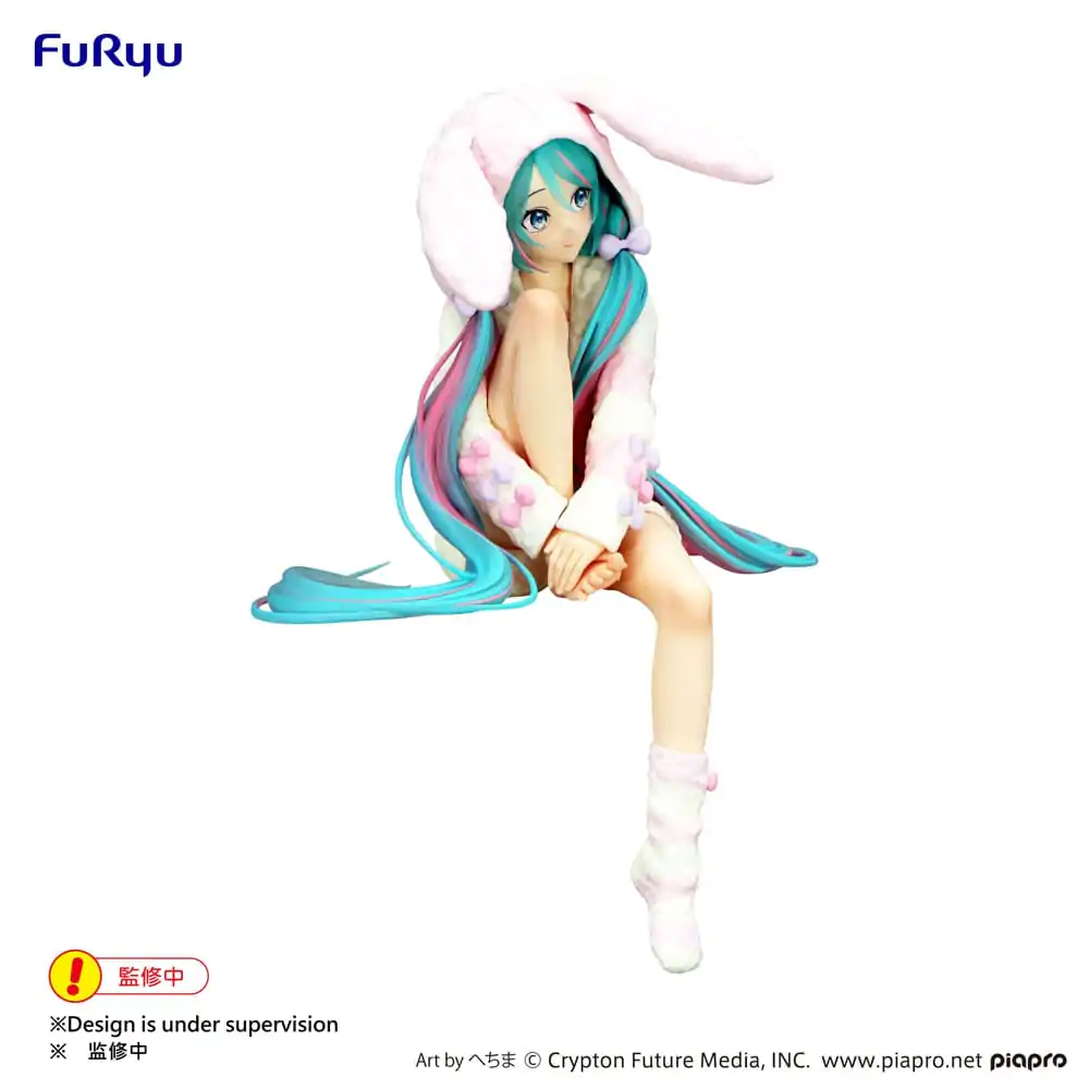 Hatsune Miku Noodle Stopper PVC Socha Králičie Ucho Kapucňa Pyžamo 14 cm produktová fotografia