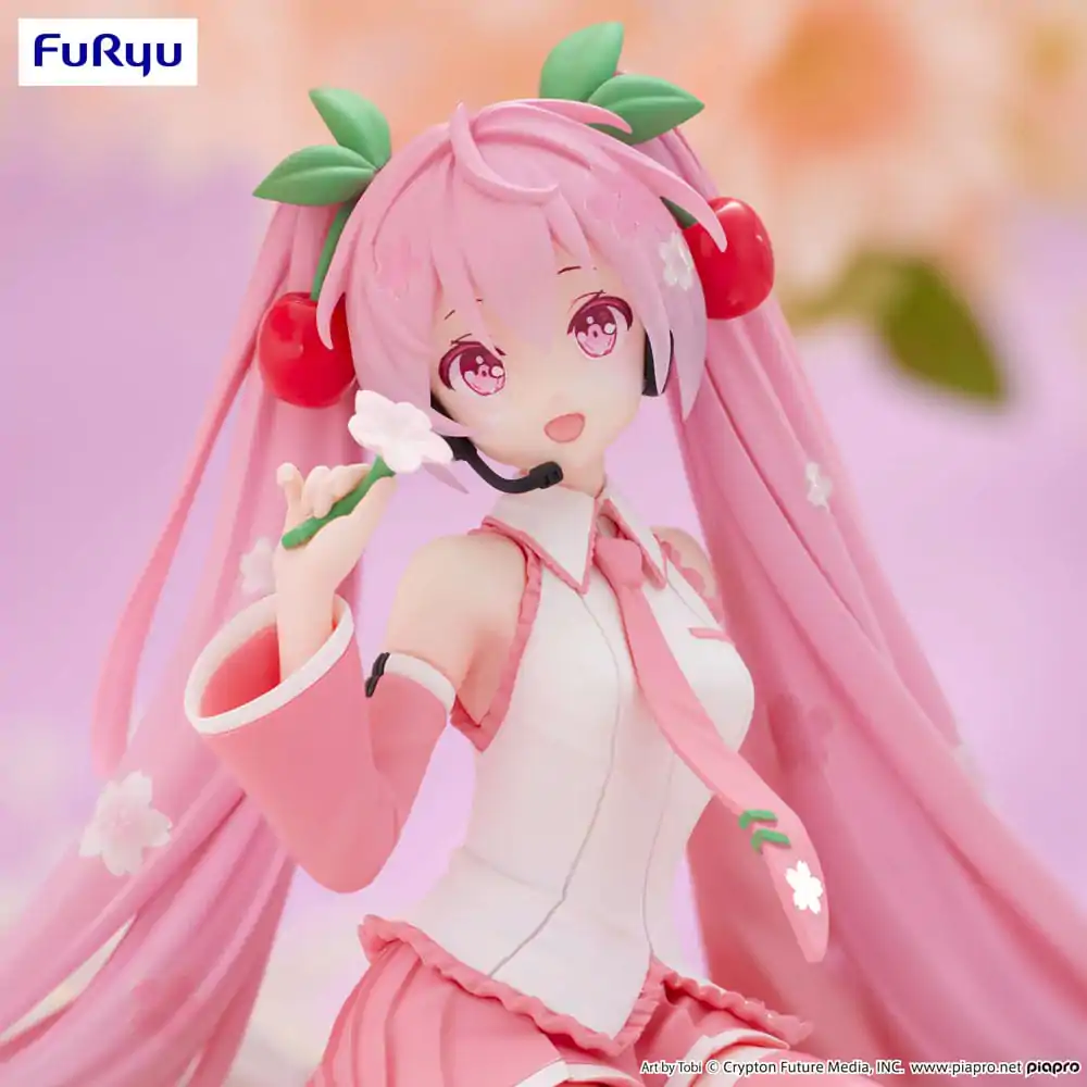 Hatsune Miku Zarážka na rezance PVC Socha Sakura Miku 2024 15 cm produktová fotografia