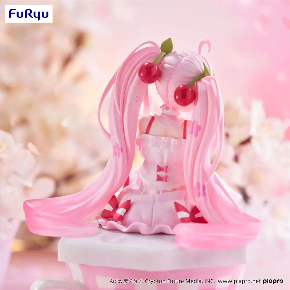 Hatsune Miku Noodle Stopper PVC Socha Sakura Miku 2025 14 cm produktová fotografia