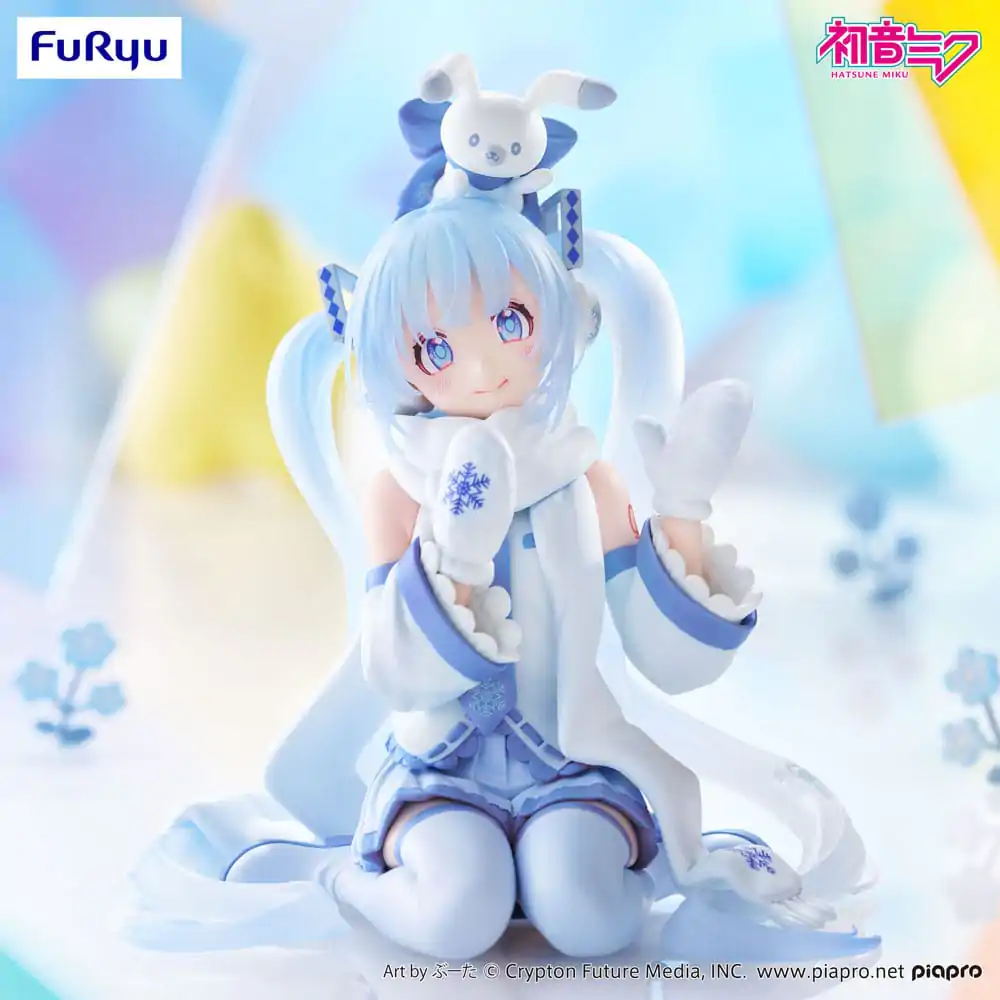Hatsune Miku PVC soška zarážka na rezance Snow Miku Sky Town 10th Ver. 15 cm produktová fotografia