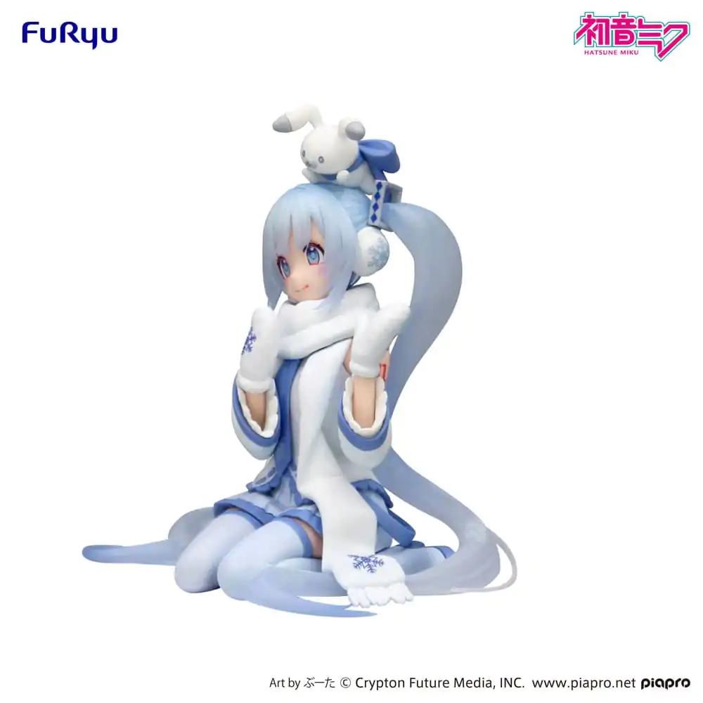 Hatsune Miku PVC soška zarážka na rezance Snow Miku Sky Town 10th Ver. 15 cm produktová fotografia