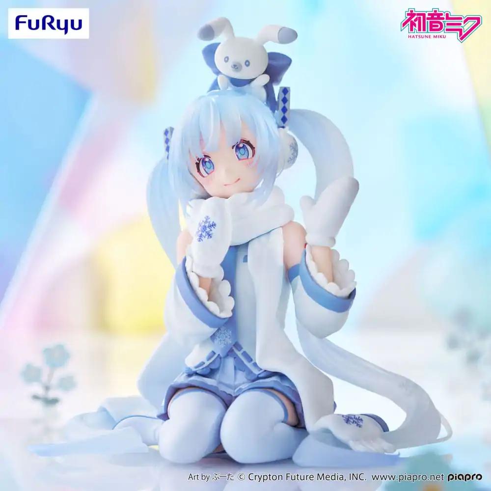 Hatsune Miku PVC soška zarážka na rezance Snow Miku Sky Town 10th Ver. 15 cm produktová fotografia