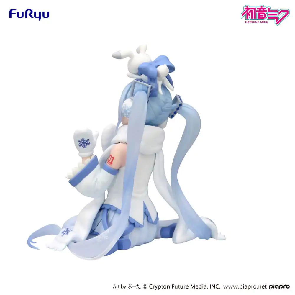 Hatsune Miku PVC soška zarážka na rezance Snow Miku Sky Town 10th Ver. 15 cm produktová fotografia