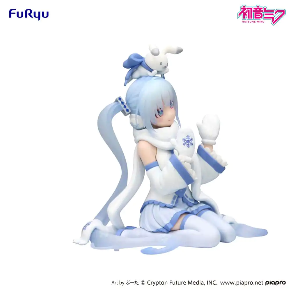 Hatsune Miku PVC soška zarážka na rezance Snow Miku Sky Town 10th Ver. 15 cm produktová fotografia