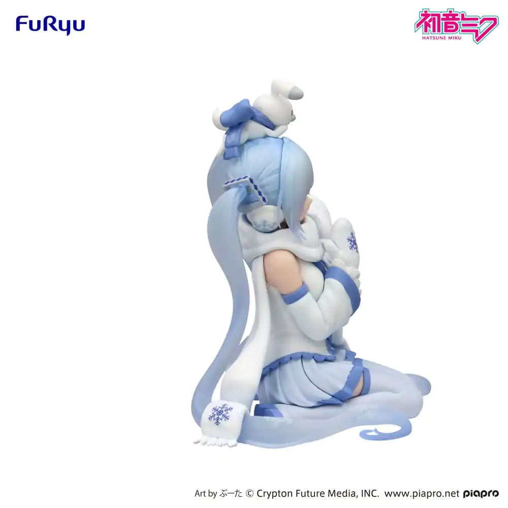 Hatsune Miku PVC soška zarážka na rezance Snow Miku Sky Town 10th Ver. 15 cm produktová fotografia