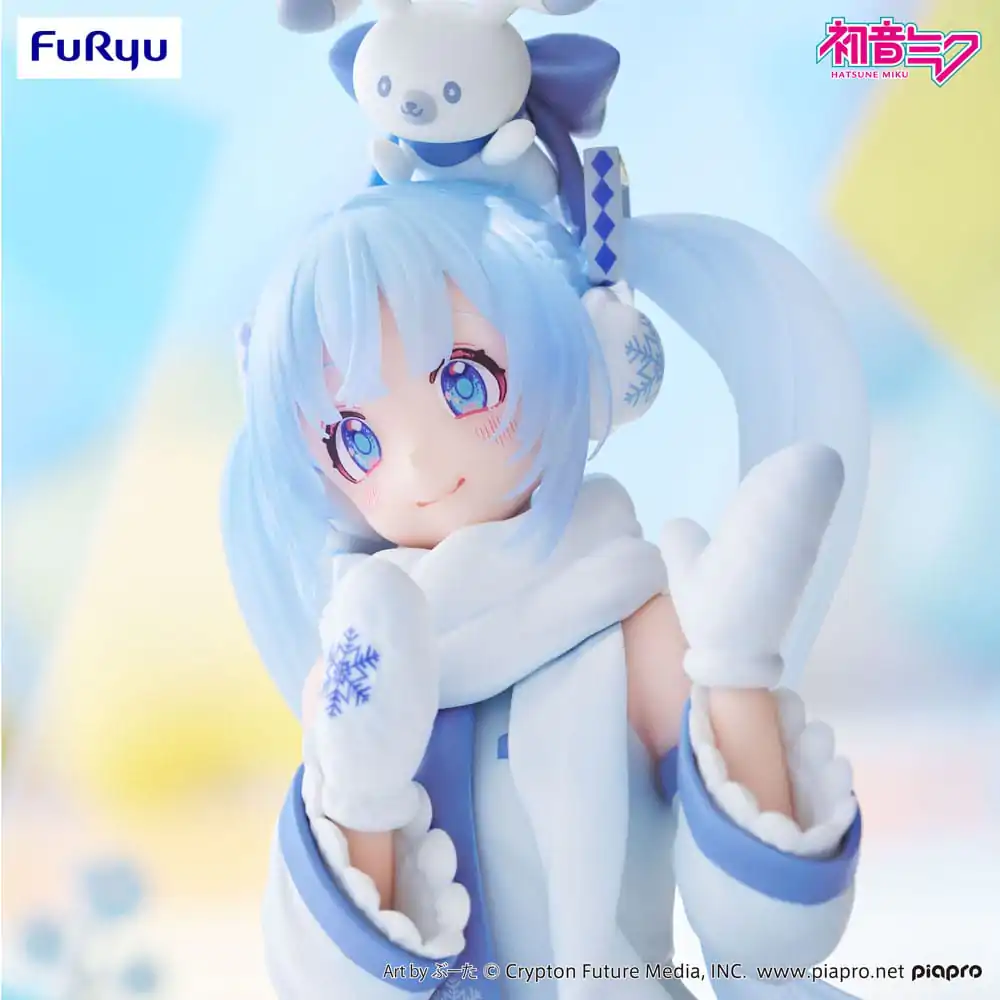 Hatsune Miku PVC soška zarážka na rezance Snow Miku Sky Town 10th Ver. 15 cm produktová fotografia
