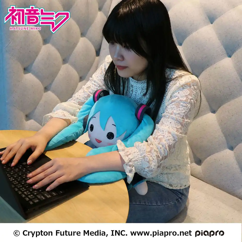 Hatsune Miku Pillowgurumi plyšová figúrka Miku 44 cm produktová fotografia