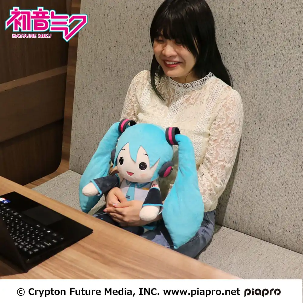 Hatsune Miku Pillowgurumi plyšová figúrka Miku 44 cm produktová fotografia