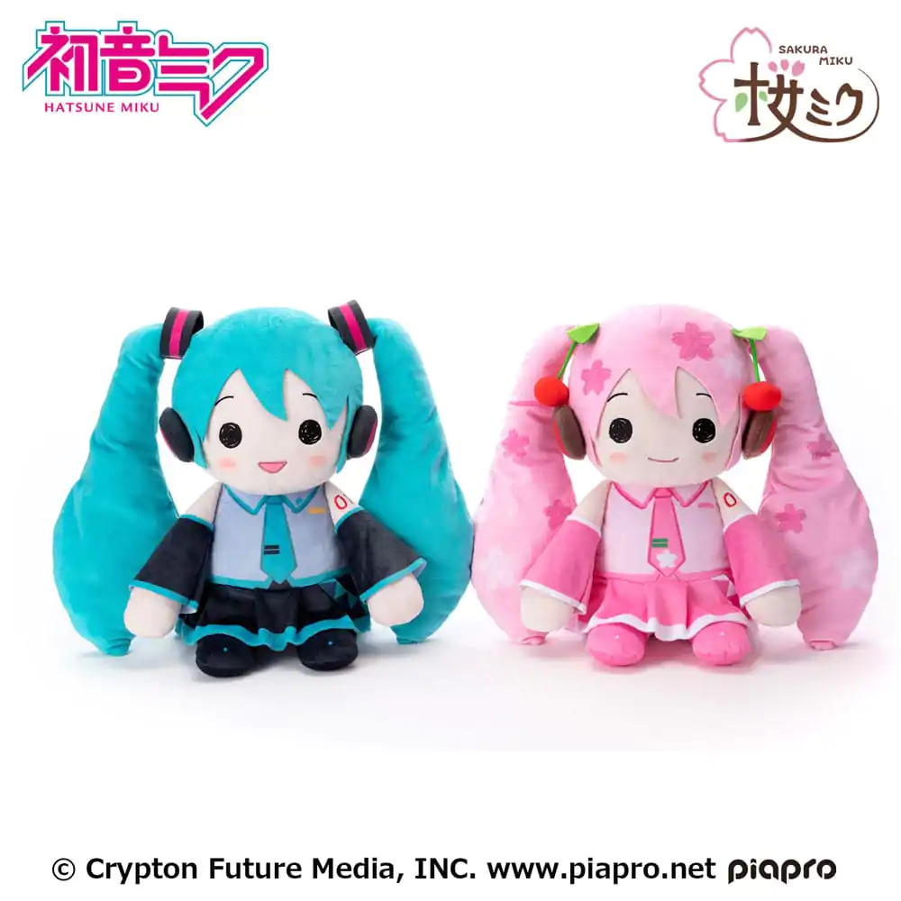 Hatsune Miku Pillowgurumi plyšová figúrka Miku 44 cm produktová fotografia