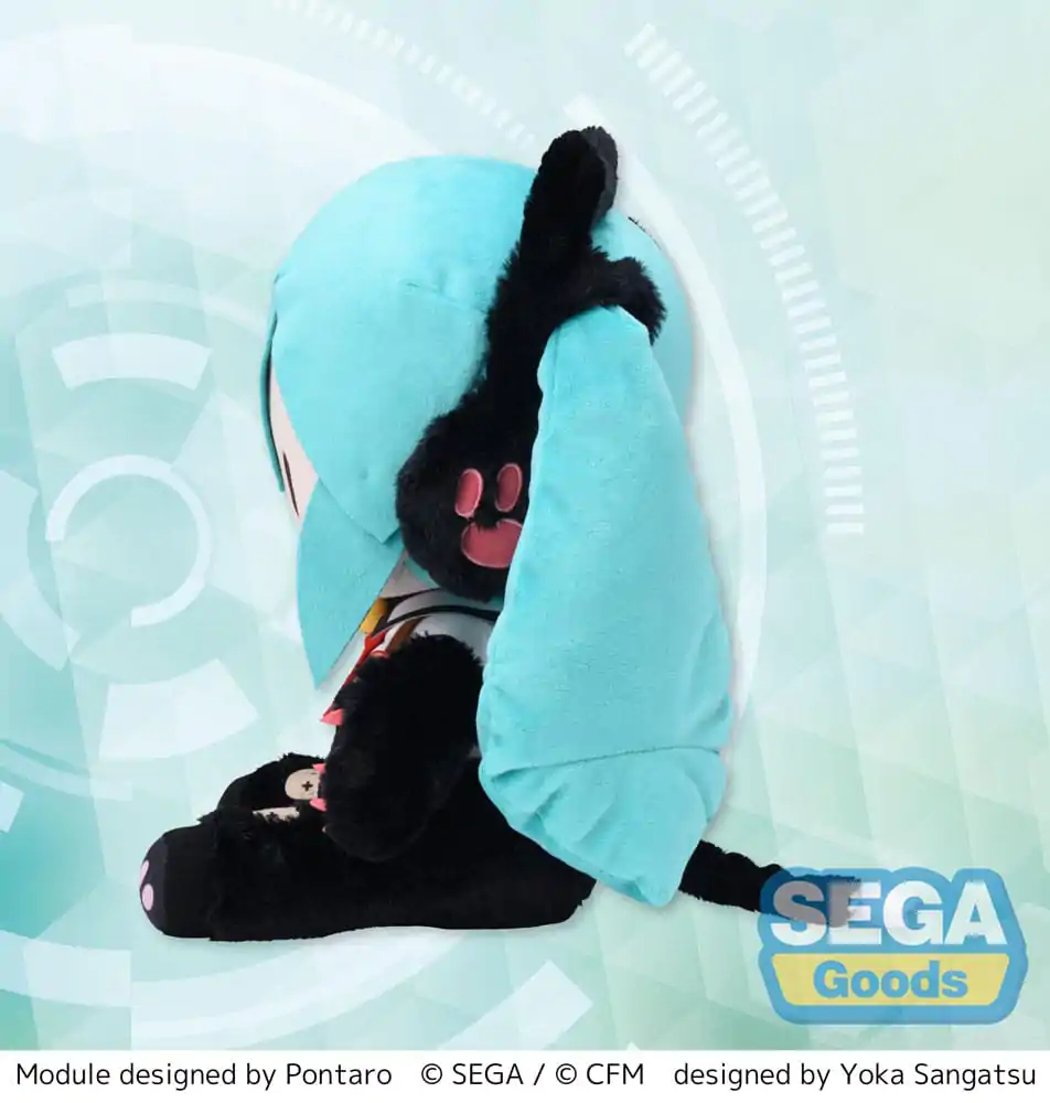 Hatsune Miku Project Diva Arcade Future Tone Fuwa Petit Plyšová figúrka Hatsune Miku Kitty Cat LL 30 cm produktová fotografia