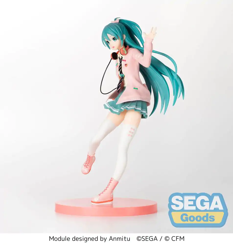 Hatsune Miku Project DIVA Arcade SPM PVC soška Hatsune Miku Ribbon Girl 24 cm termékfotó