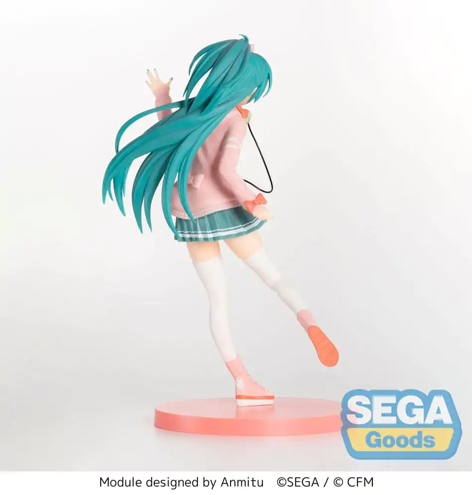 Hatsune Miku Project DIVA Arcade SPM PVC soška Hatsune Miku Ribbon Girl 24 cm termékfotó