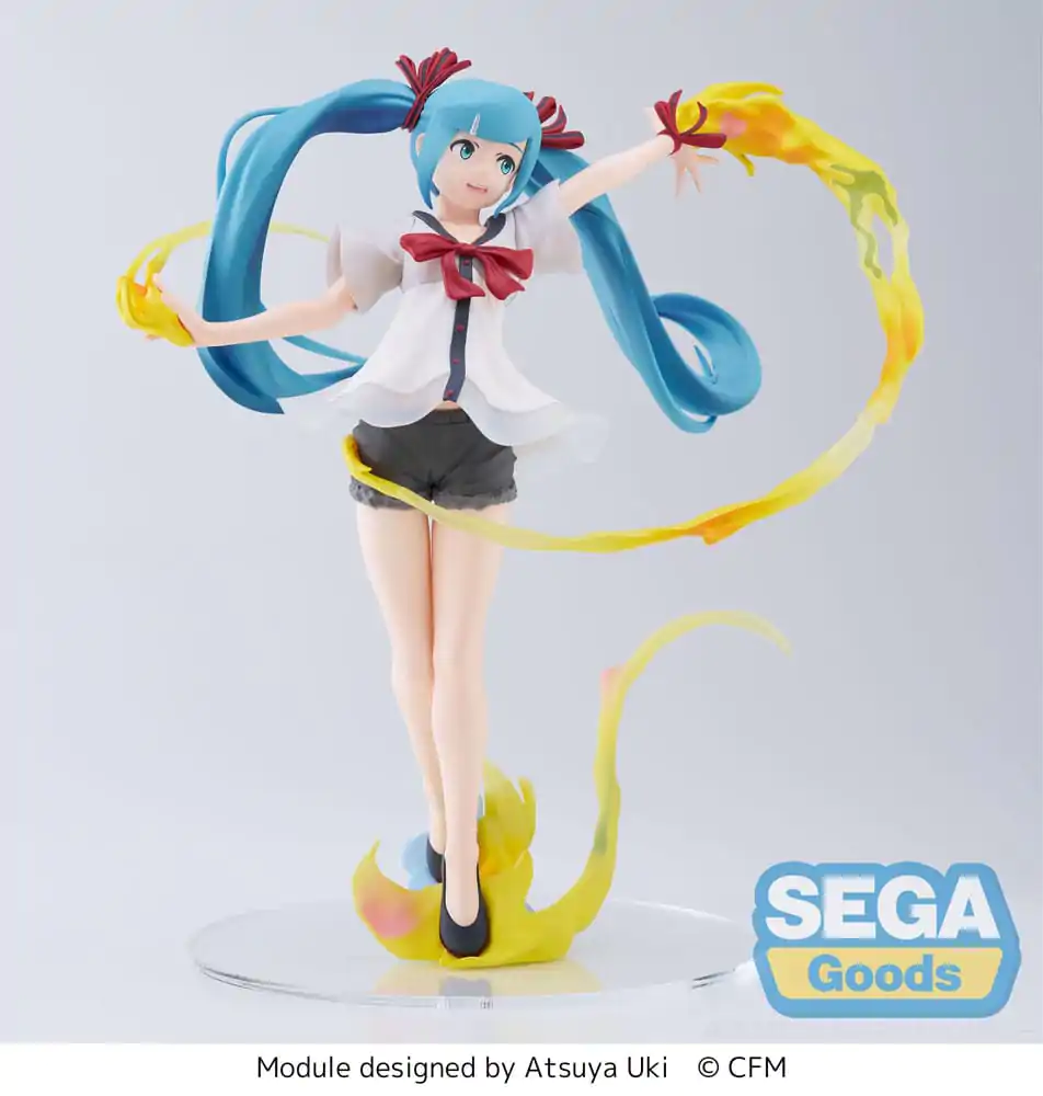 Hatsune Miku: Project DIVA MEGA 39's Figurizm Luminasta PVC Socha Hatsune Miku Shiny T.R. 22 cm produktová fotografia