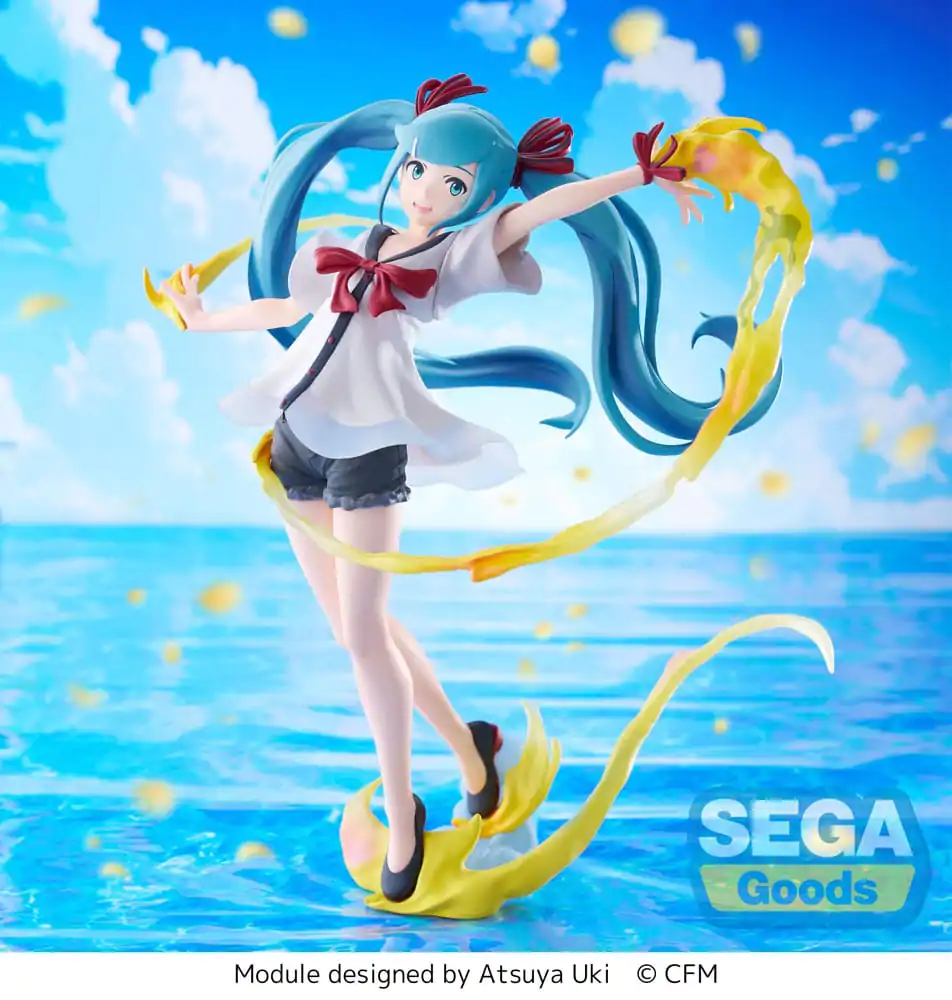 Hatsune Miku: Project DIVA MEGA 39's Figurizm Luminasta PVC Socha Hatsune Miku Shiny T.R. 22 cm produktová fotografia