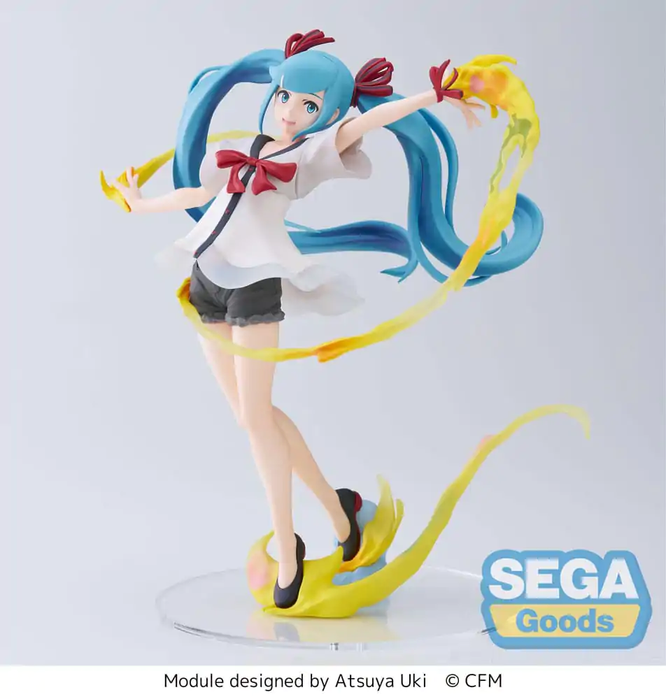 Hatsune Miku: Project DIVA MEGA 39's Figurizm Luminasta PVC Socha Hatsune Miku Shiny T.R. 22 cm produktová fotografia