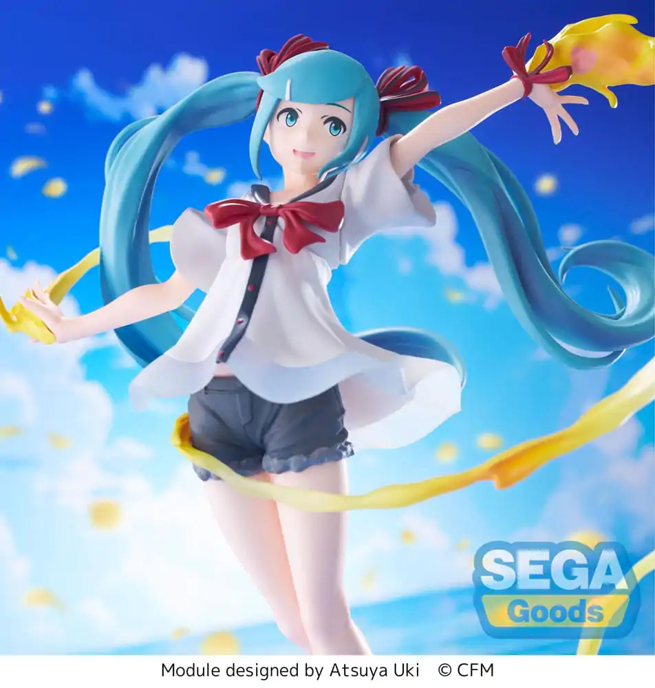 Hatsune Miku: Project DIVA MEGA 39's Figurizm Luminasta PVC Socha Hatsune Miku Shiny T.R. 22 cm produktová fotografia