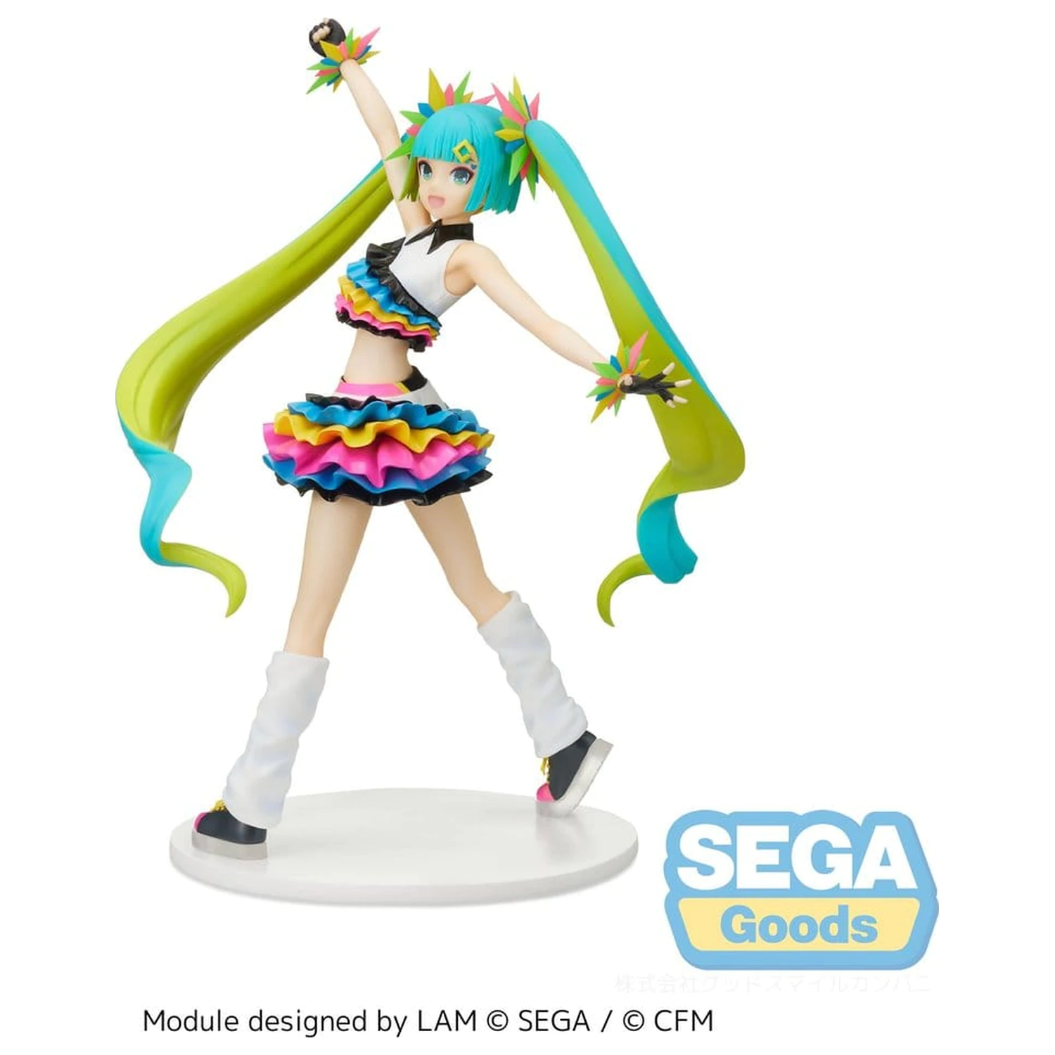 Hatsune Miku Project DIVA MEGA39's FIGURIZM PVC figúrka Hatsune Miku - Catch the Wave 25 cm produktová fotografia