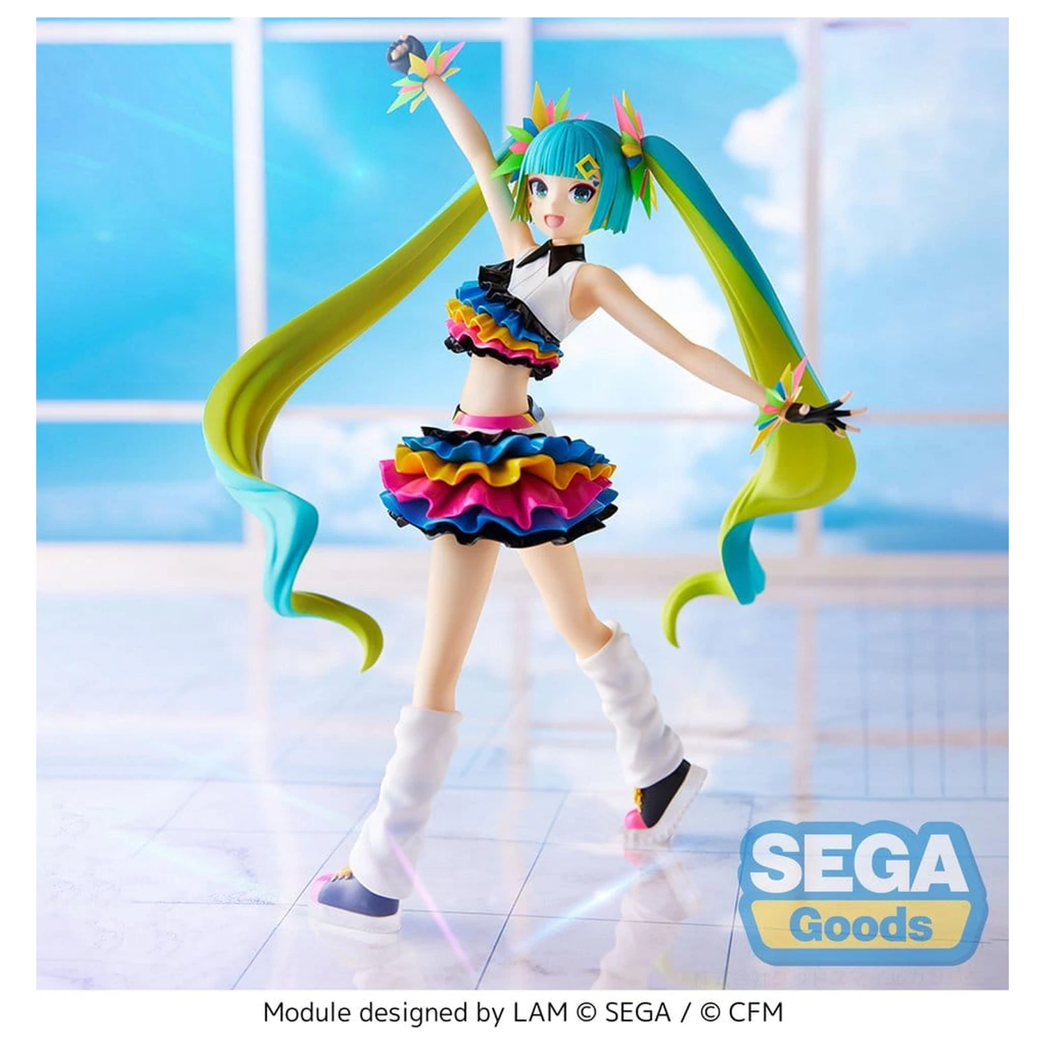 Hatsune Miku Project DIVA MEGA39's FIGURIZM PVC figúrka Hatsune Miku - Catch the Wave 25 cm produktová fotografia