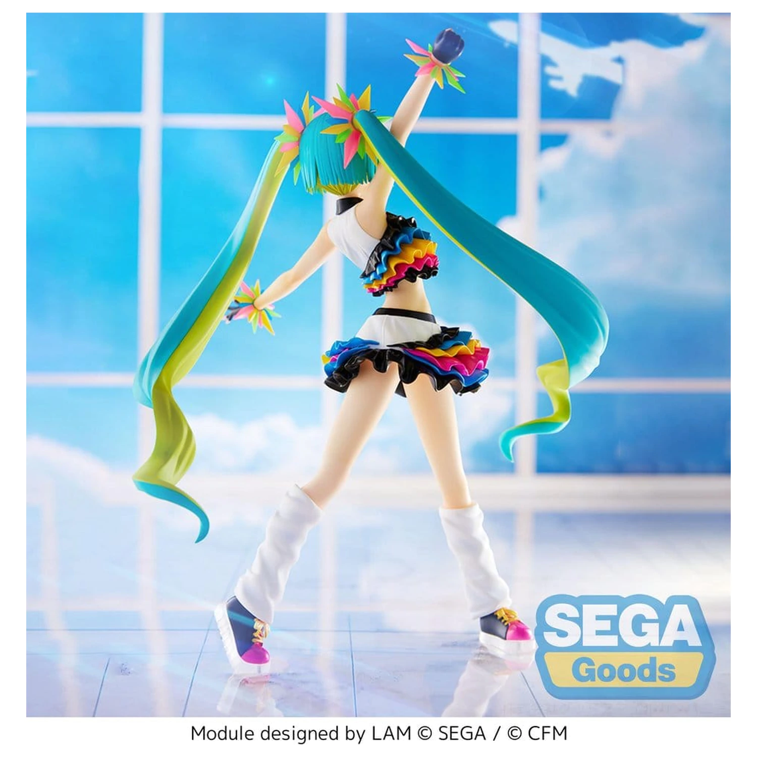 Hatsune Miku Project DIVA MEGA39's FIGURIZM PVC figúrka Hatsune Miku - Catch the Wave 25 cm produktová fotografia