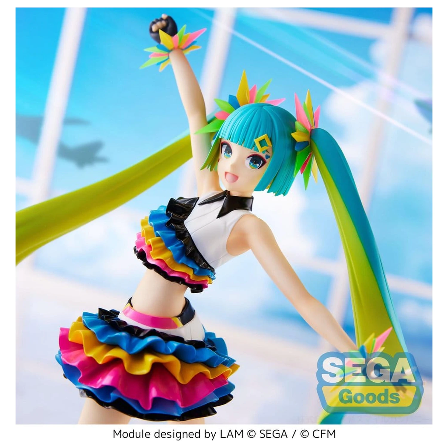 Hatsune Miku Project DIVA MEGA39's FIGURIZM PVC figúrka Hatsune Miku - Catch the Wave 25 cm produktová fotografia