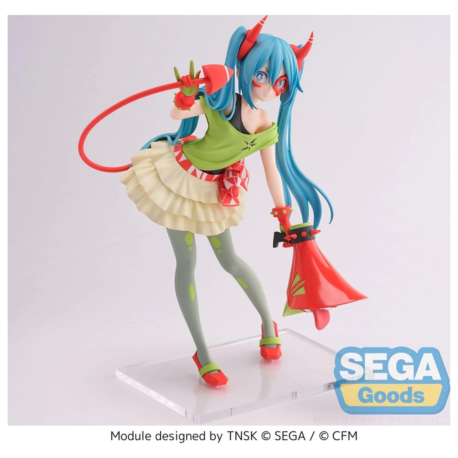 Hatsune Miku Project DIVA X FIGURIZMa PVC figúrka Hatsune Miku DE:MONSTAR T.R. 22 cm produktová fotografia