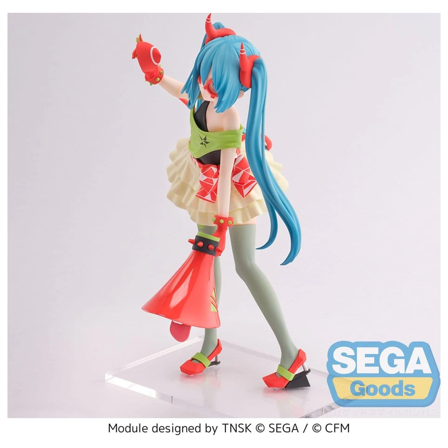 Hatsune Miku Project DIVA X FIGURIZMa PVC figúrka Hatsune Miku DE:MONSTAR T.R. 22 cm produktová fotografia