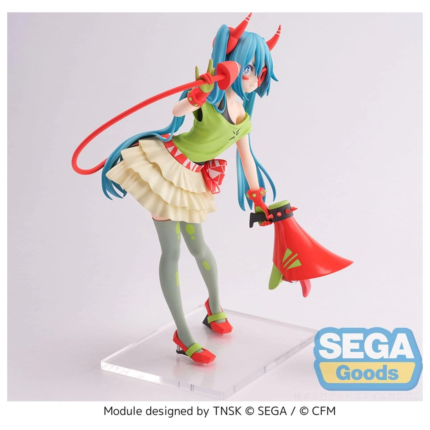 Hatsune Miku Project DIVA X FIGURIZMa PVC figúrka Hatsune Miku DE:MONSTAR T.R. 22 cm produktová fotografia
