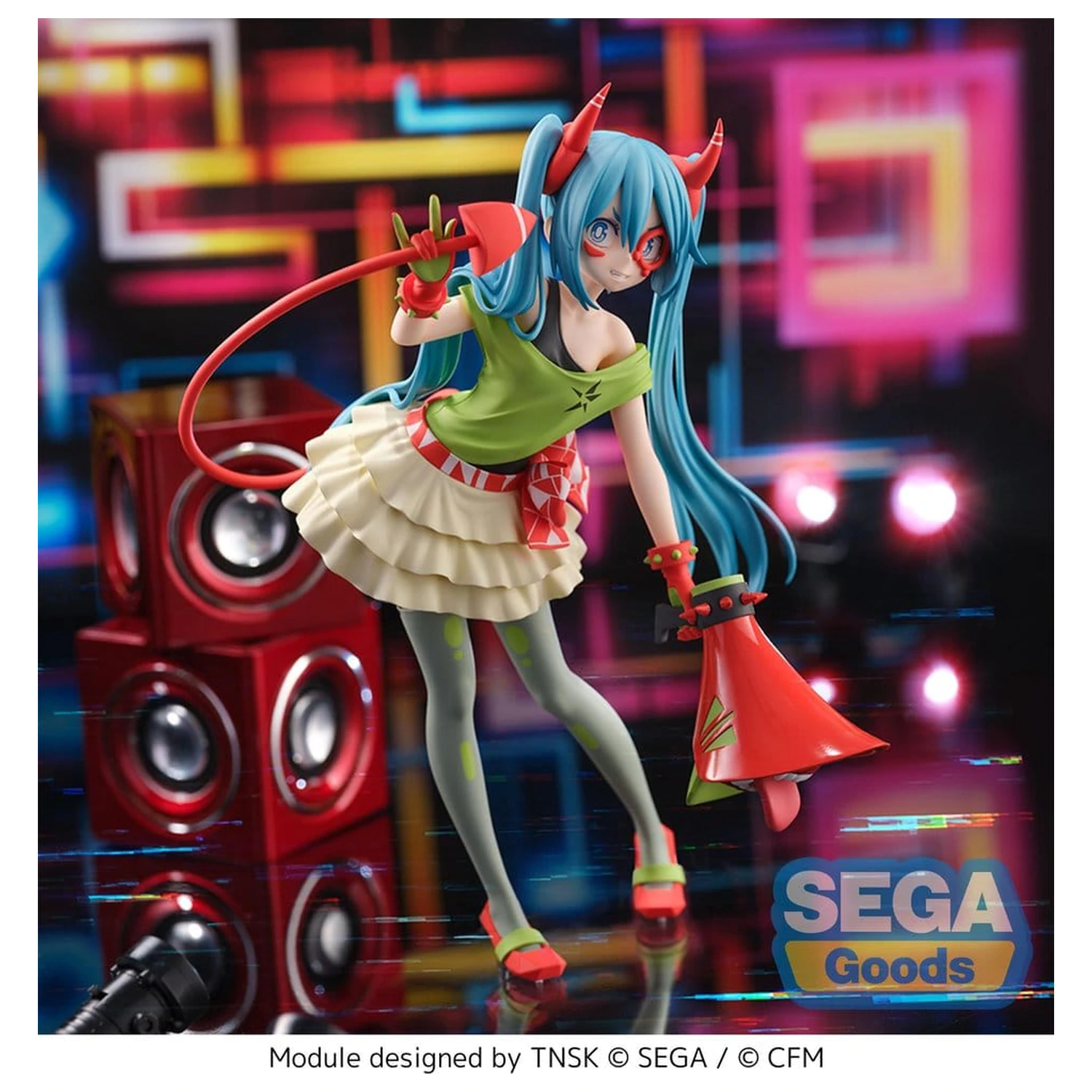 Hatsune Miku Project DIVA X FIGURIZMa PVC figúrka Hatsune Miku DE:MONSTAR T.R. 22 cm produktová fotografia