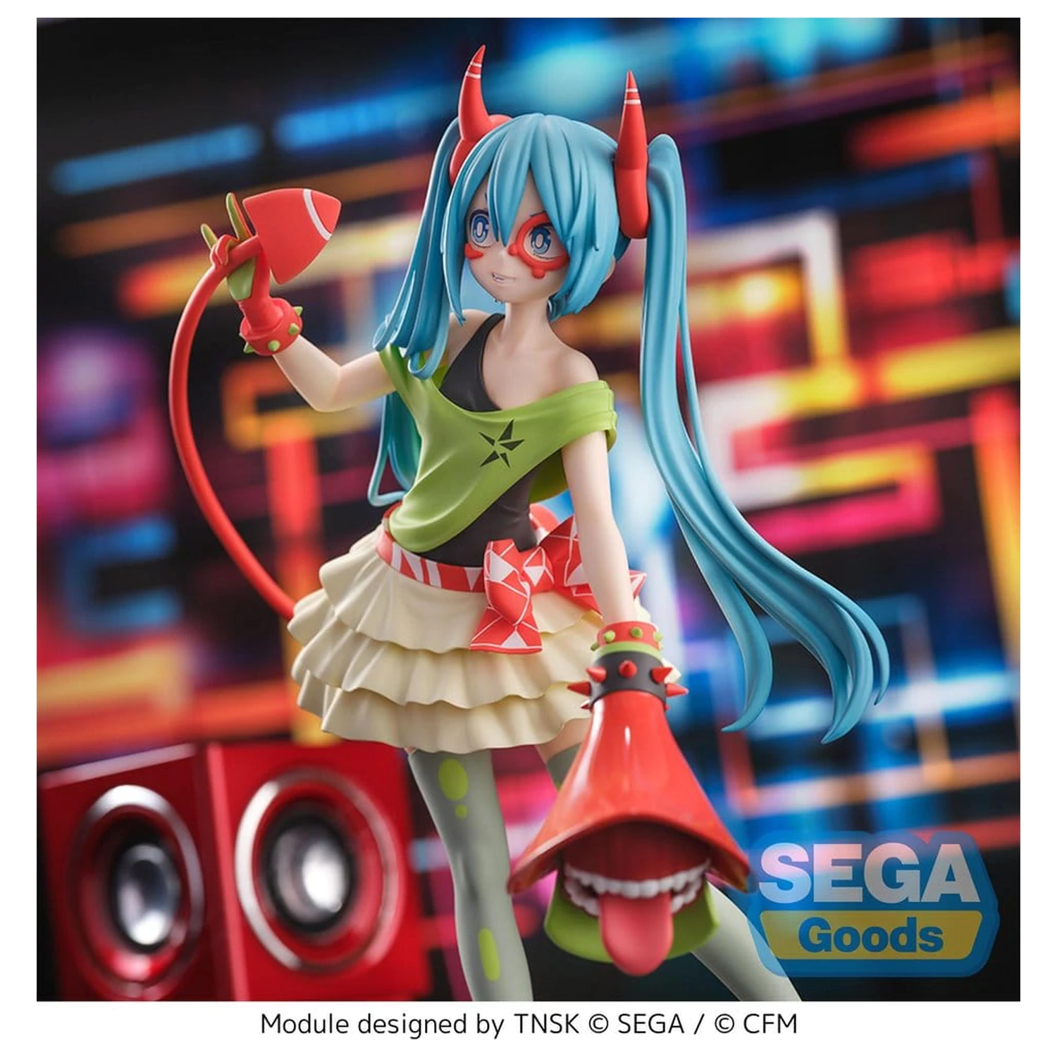 Hatsune Miku Project DIVA X FIGURIZMa PVC figúrka Hatsune Miku DE:MONSTAR T.R. 22 cm produktová fotografia