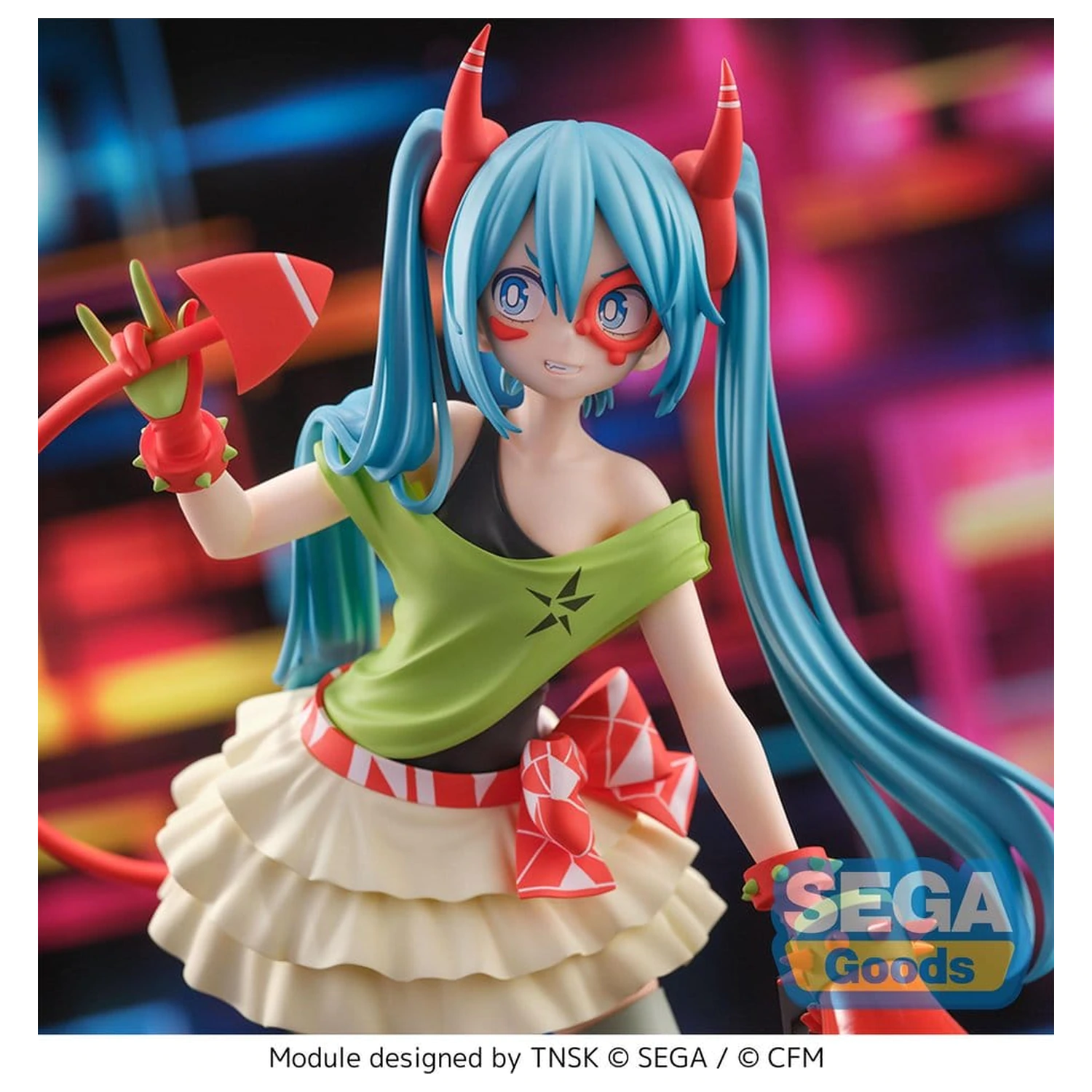 Hatsune Miku Project DIVA X FIGURIZMa PVC figúrka Hatsune Miku DE:MONSTAR T.R. 22 cm produktová fotografia