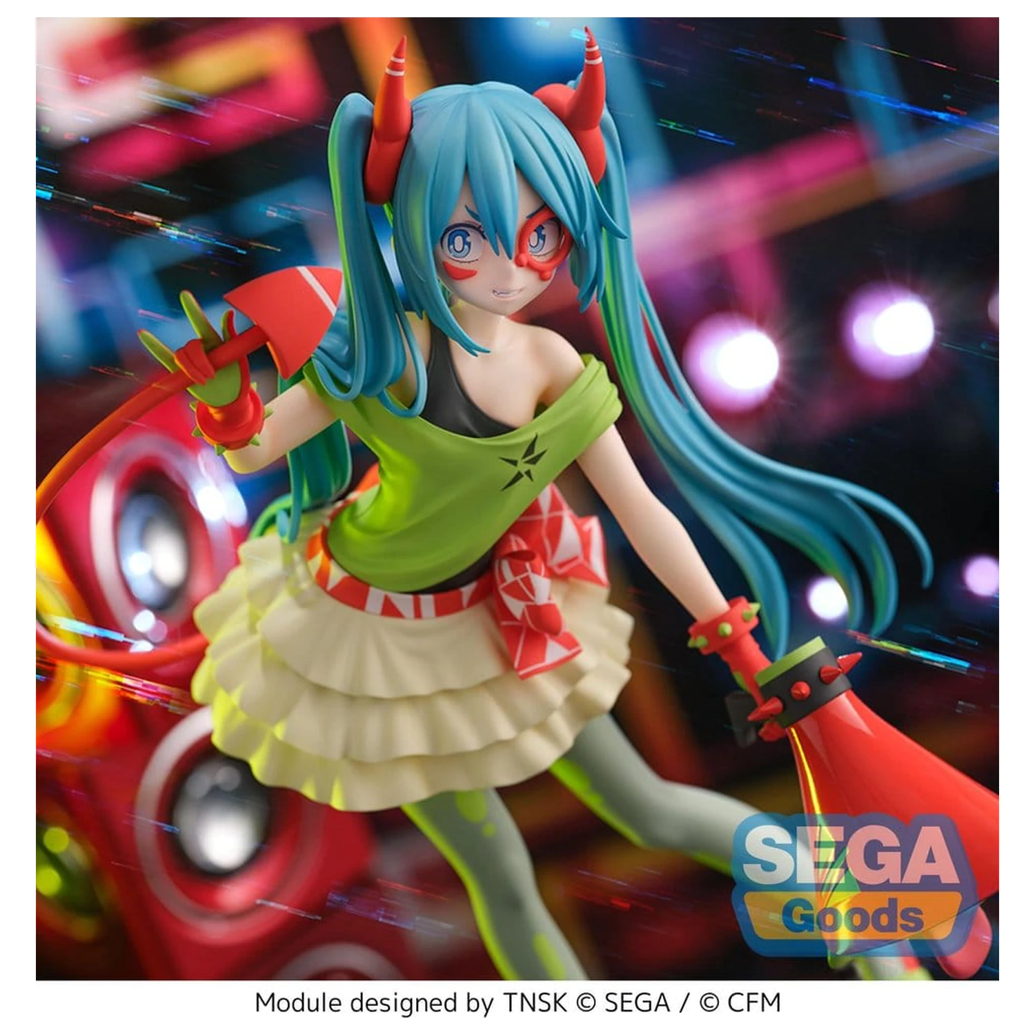 Hatsune Miku Project DIVA X FIGURIZMa PVC figúrka Hatsune Miku DE:MONSTAR T.R. 22 cm produktová fotografia