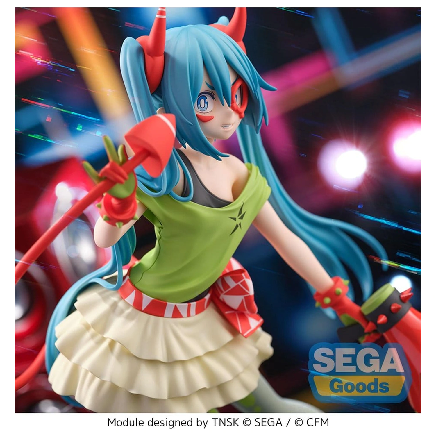Hatsune Miku Project DIVA X FIGURIZMa PVC figúrka Hatsune Miku DE:MONSTAR T.R. 22 cm produktová fotografia
