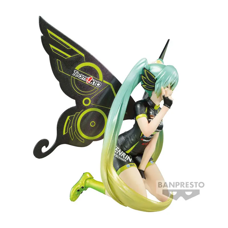 Hatsune Miku Racing Banpresto Chronicle Team Ukyo Cheering Miku Racing 2017 figura 13 cm termékfotó