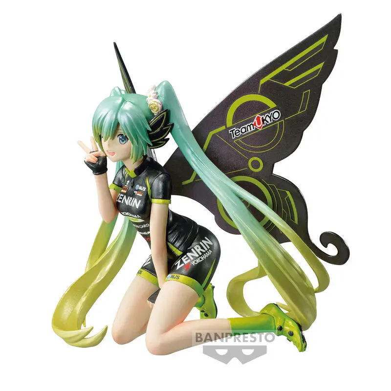 Hatsune Miku Racing Banpresto Chronicle Team Ukyo Cheering Miku Racing 2017 figura 13 cm termékfotó