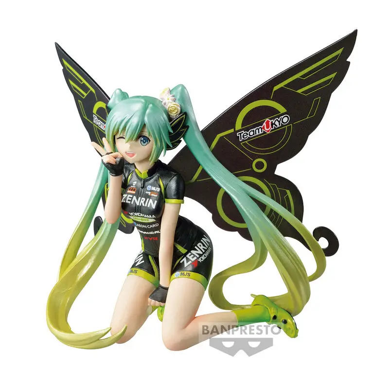 Hatsune Miku Racing Banpresto Chronicle Team Ukyo Cheering Miku Racing 2017 figura 13 cm termékfotó