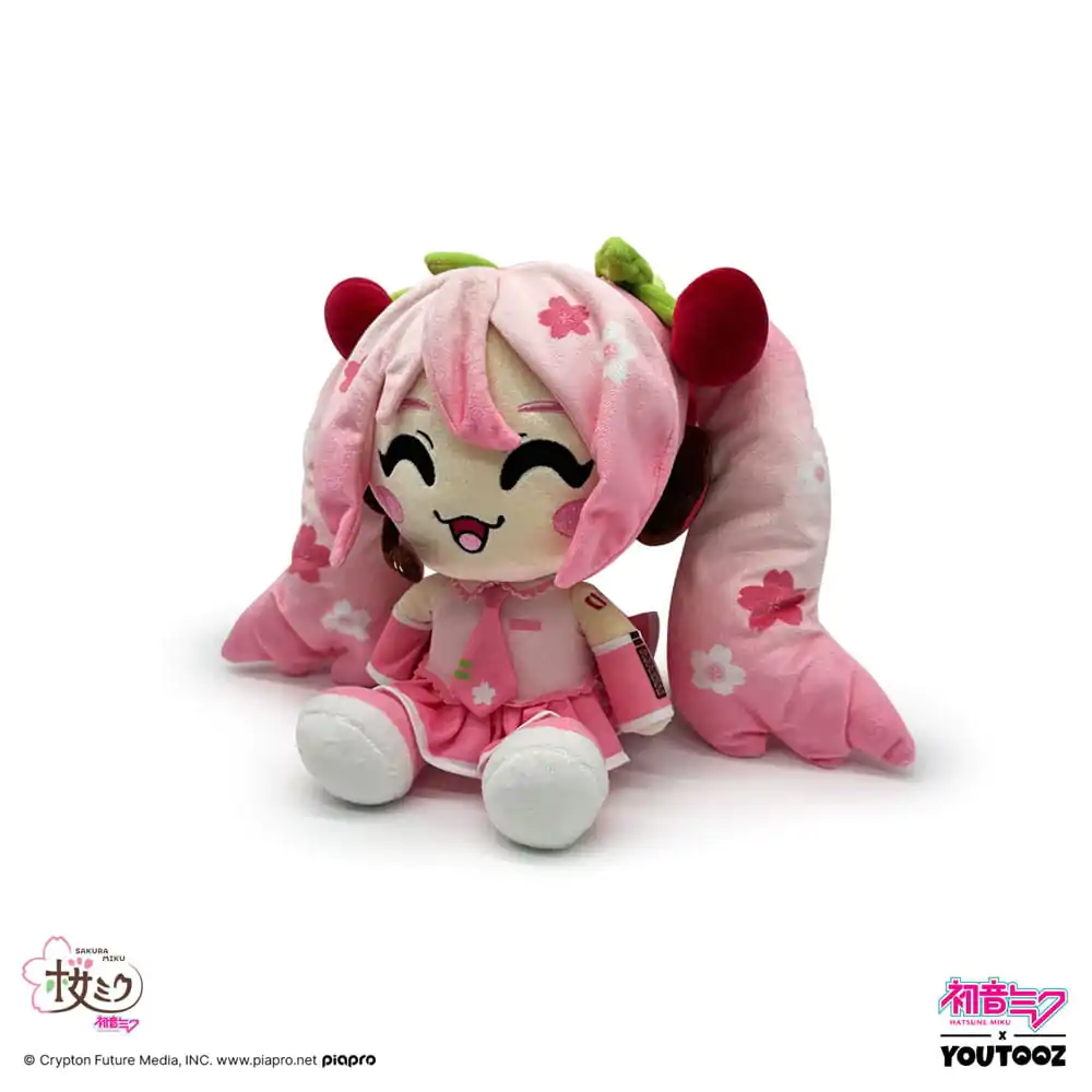 Hatsune Miku Plyšová Figúrka Sakura Miku 22 cm produktová fotografia