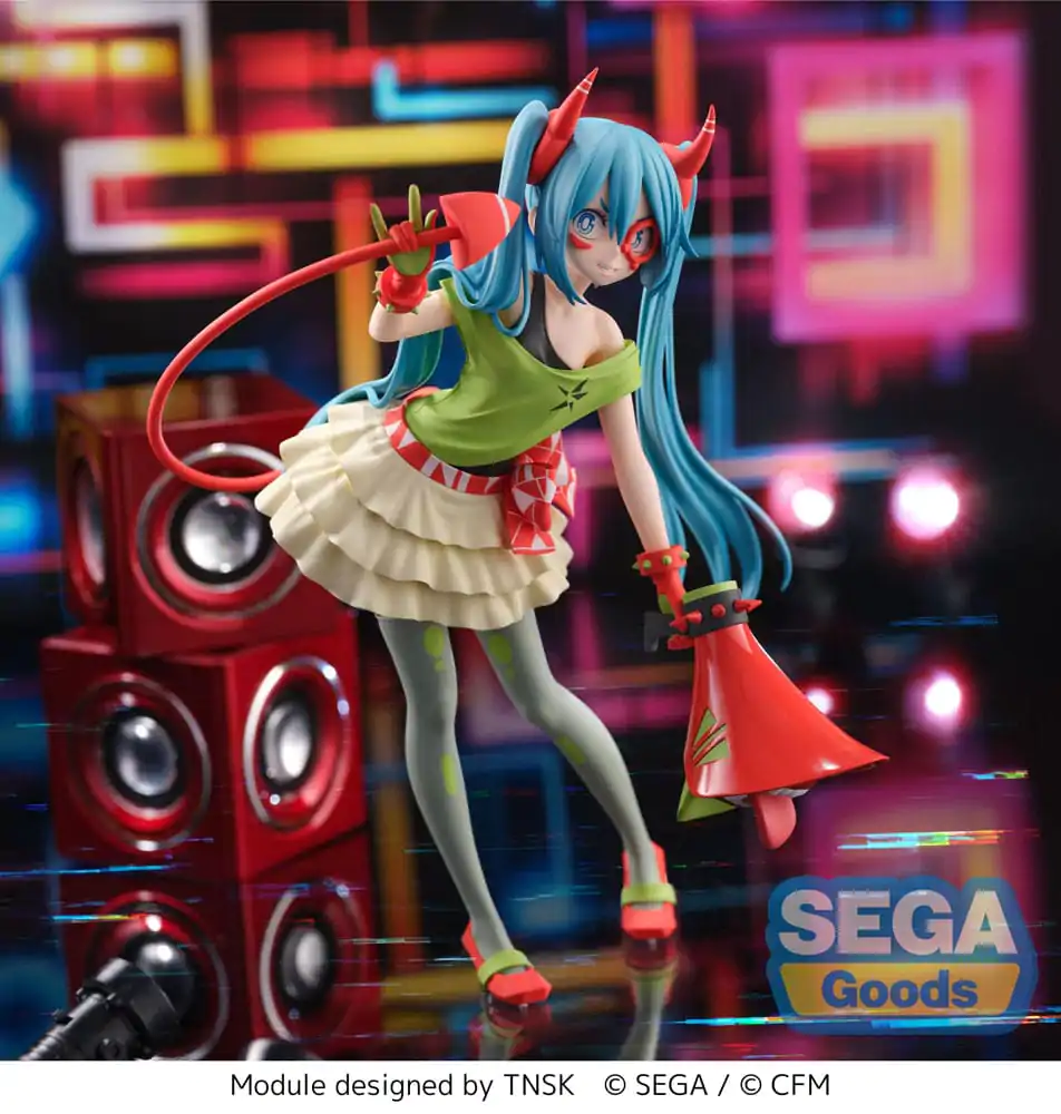 Hatsune Miku Series FIGURIZMa PVC Figúrka Project DIVA- X Hatsune Miku - DE:MONSTAR T.R. 22 cm termékfotó