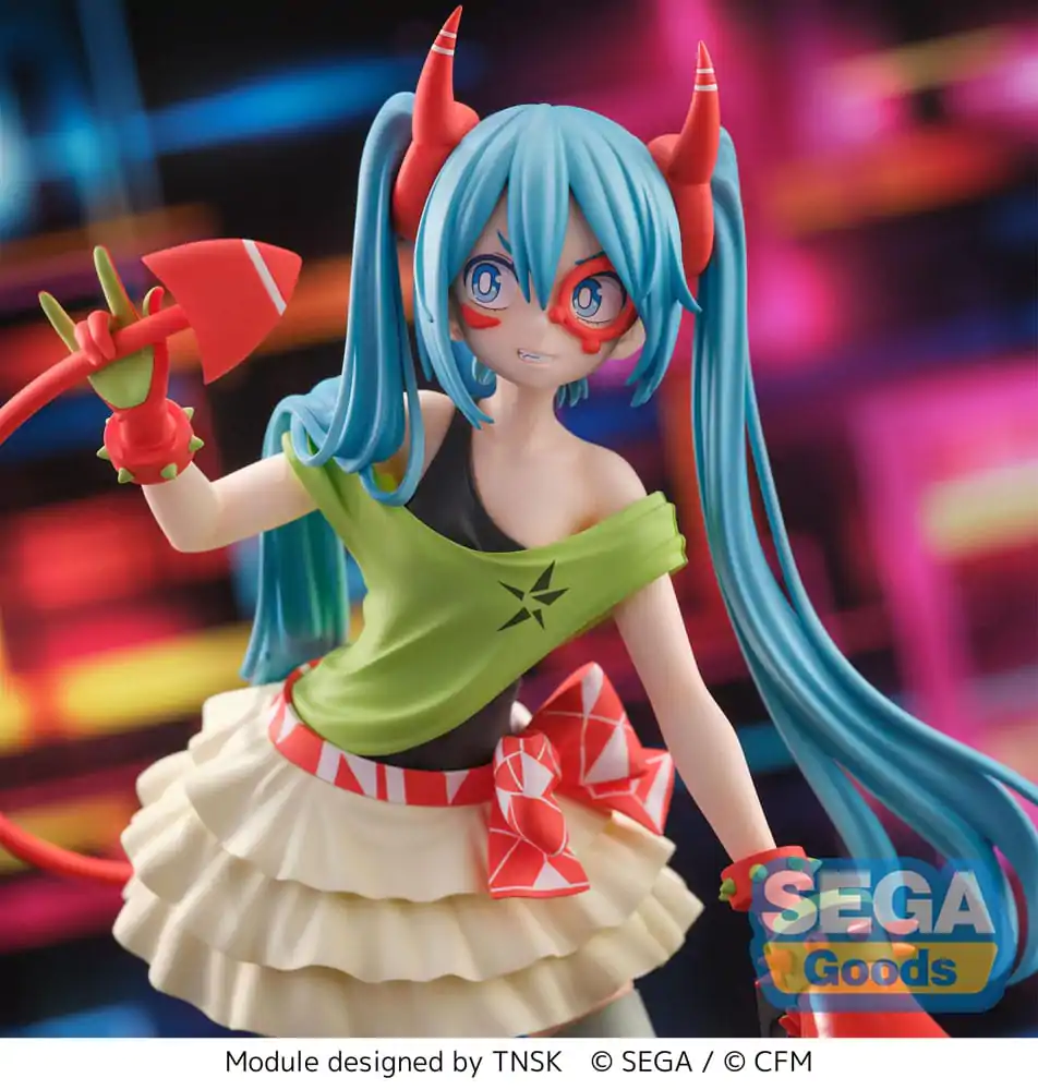 Hatsune Miku Series FIGURIZMa PVC Figúrka Project DIVA- X Hatsune Miku - DE:MONSTAR T.R. 22 cm termékfotó