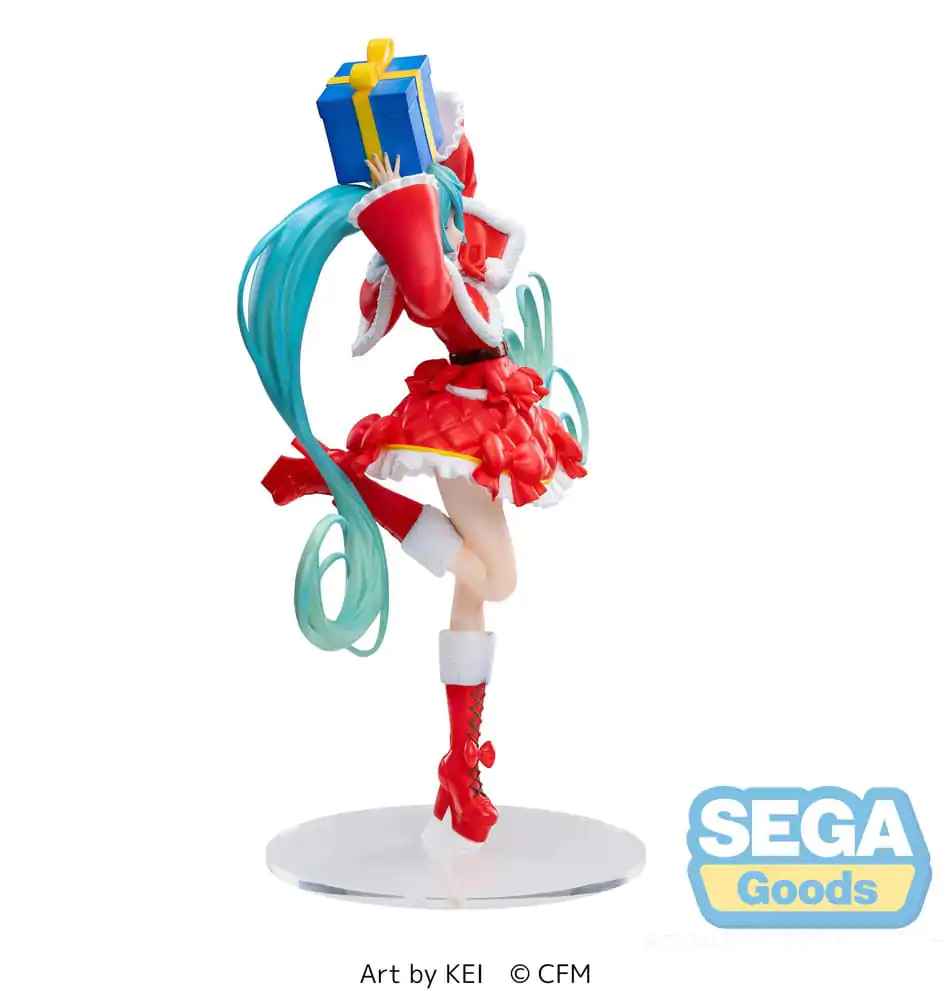 Hatsune Miku Series Luminasta PVC Socha Hatsune Miku Christmas 2024 19 cm produktová fotografia