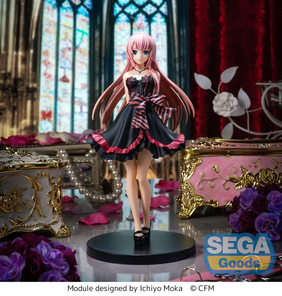 Hatsune Miku Series Luminasta PVC Socha Megurine Luka 18 cm produktová fotografia