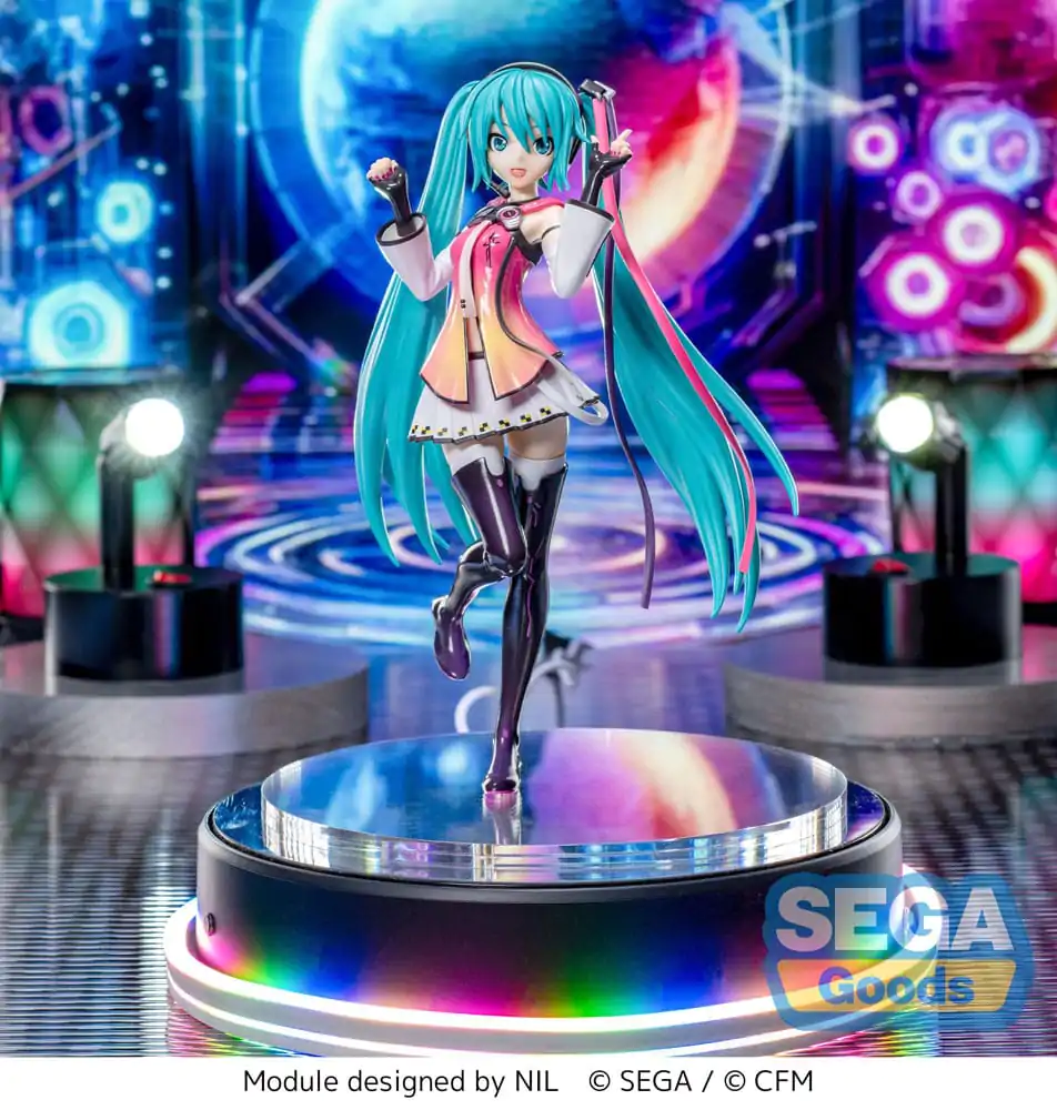 Hatsune Miku Series Luminasta PVC figurka Project DIVA MEGA39's Hatsune Miku - Star Voice 18 cm termékfotó