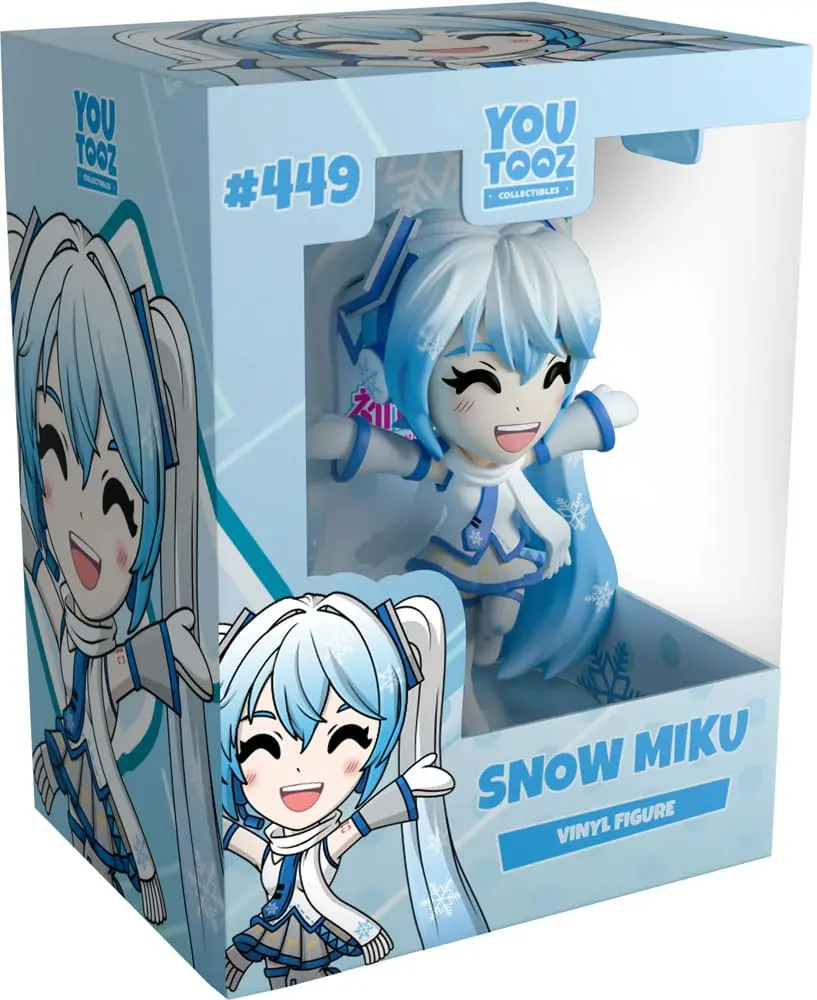 Hatsune Miku vinylová figúrka Snow Miku 11 cm produktová fotografia