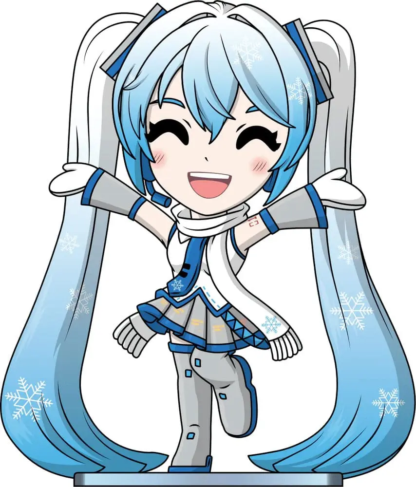 Hatsune Miku vinylová figúrka Snow Miku 11 cm produktová fotografia