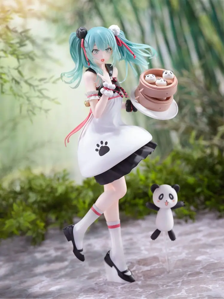 Hatsune Miku SPM PVC Socha Miku Panda Bun 23 cm produktová fotografia