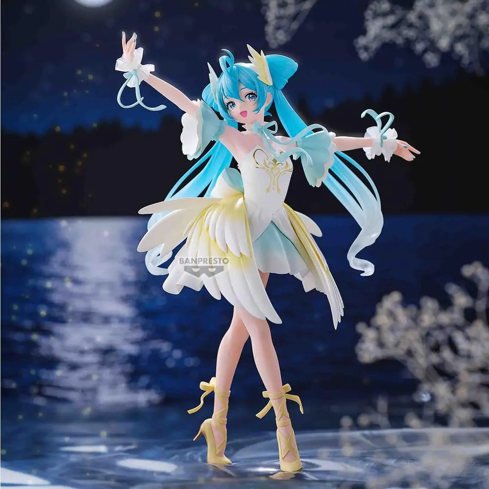 Hatsune Miku Swan Lake figúrka 21 cm produktová fotografia